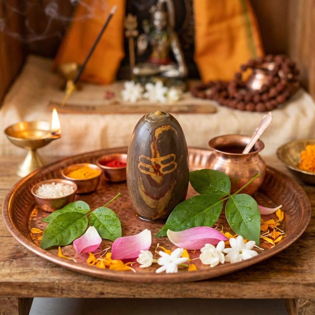Natural Narmadeshwar Shivling stone